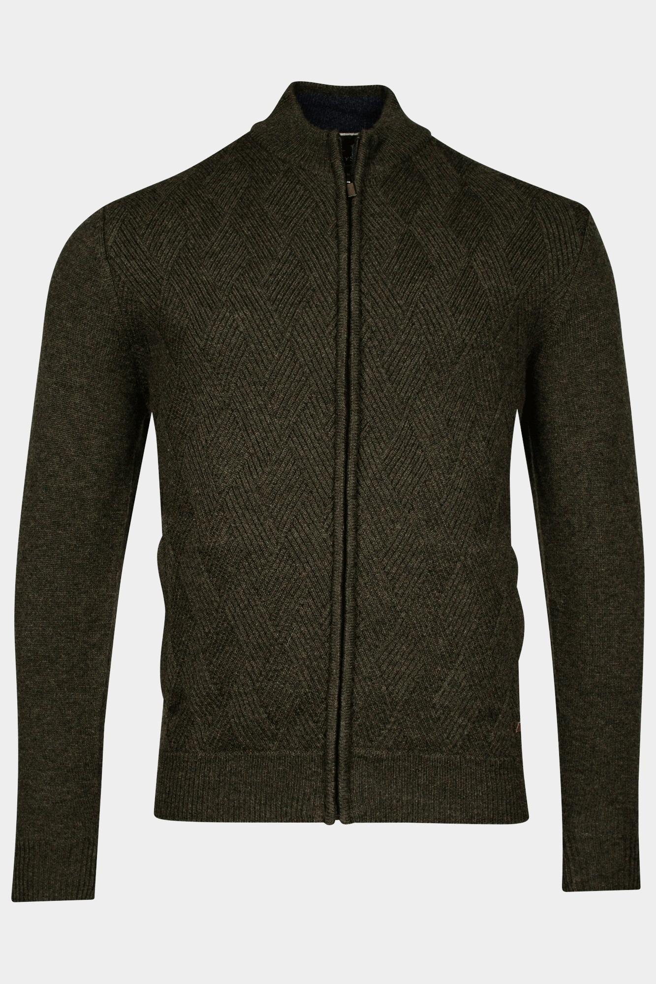 Baileys Vest Groen Cardigan Zip 422041/795