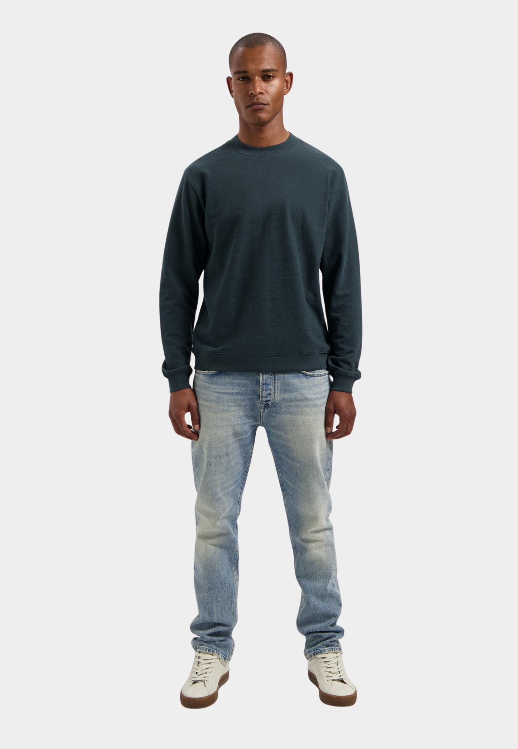 Dstrezzed Pullover heren Groen Lasse Crewneck 221080/562