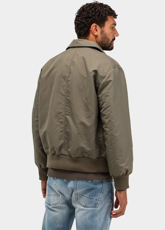 Butcher of Blue Zomerjas heren Grijs Carlos Flight Bomber M2617051/708