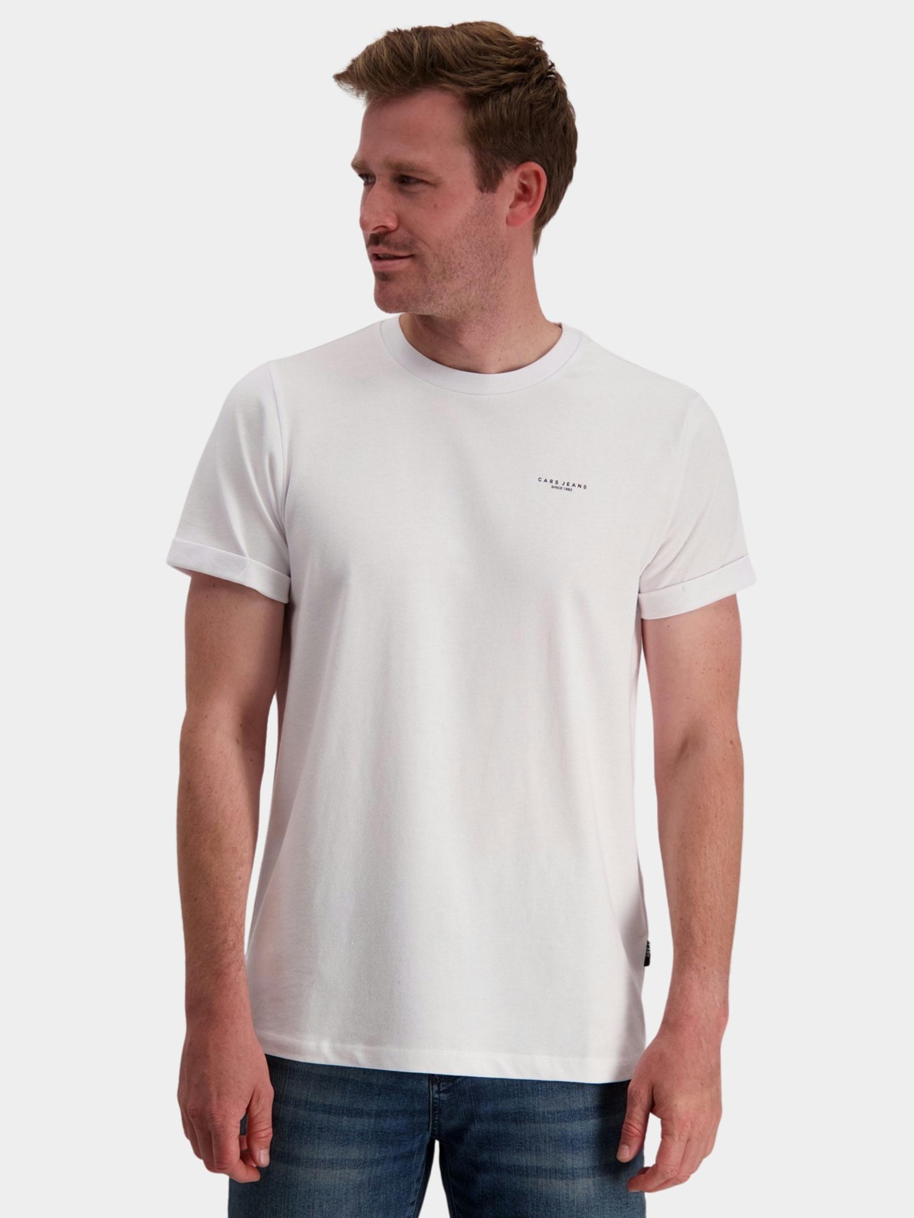 Cars Jeans T-shirt korte mouw Wit Fester 64437/23