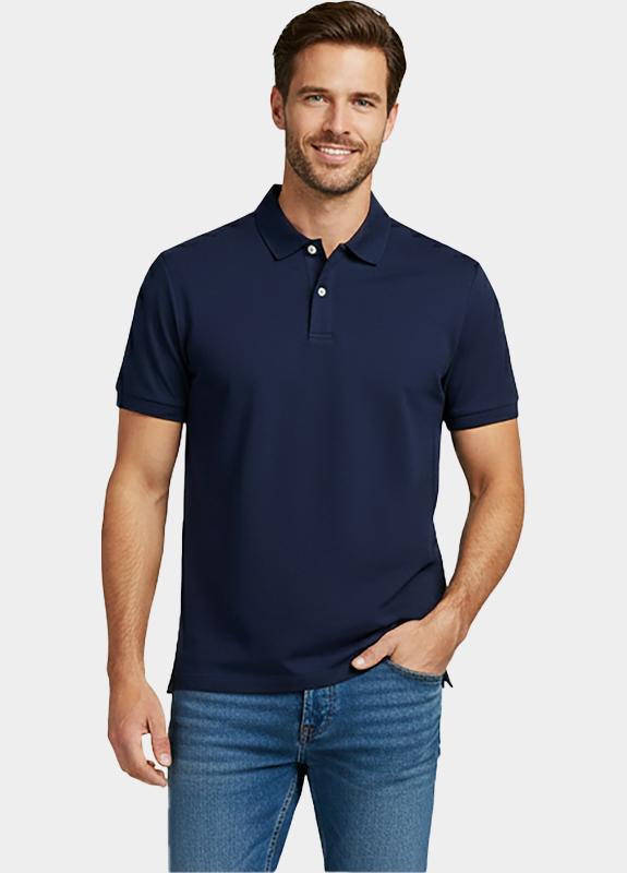 Cars Jeans Polo korte mouw Blauw Henzo 63471/12