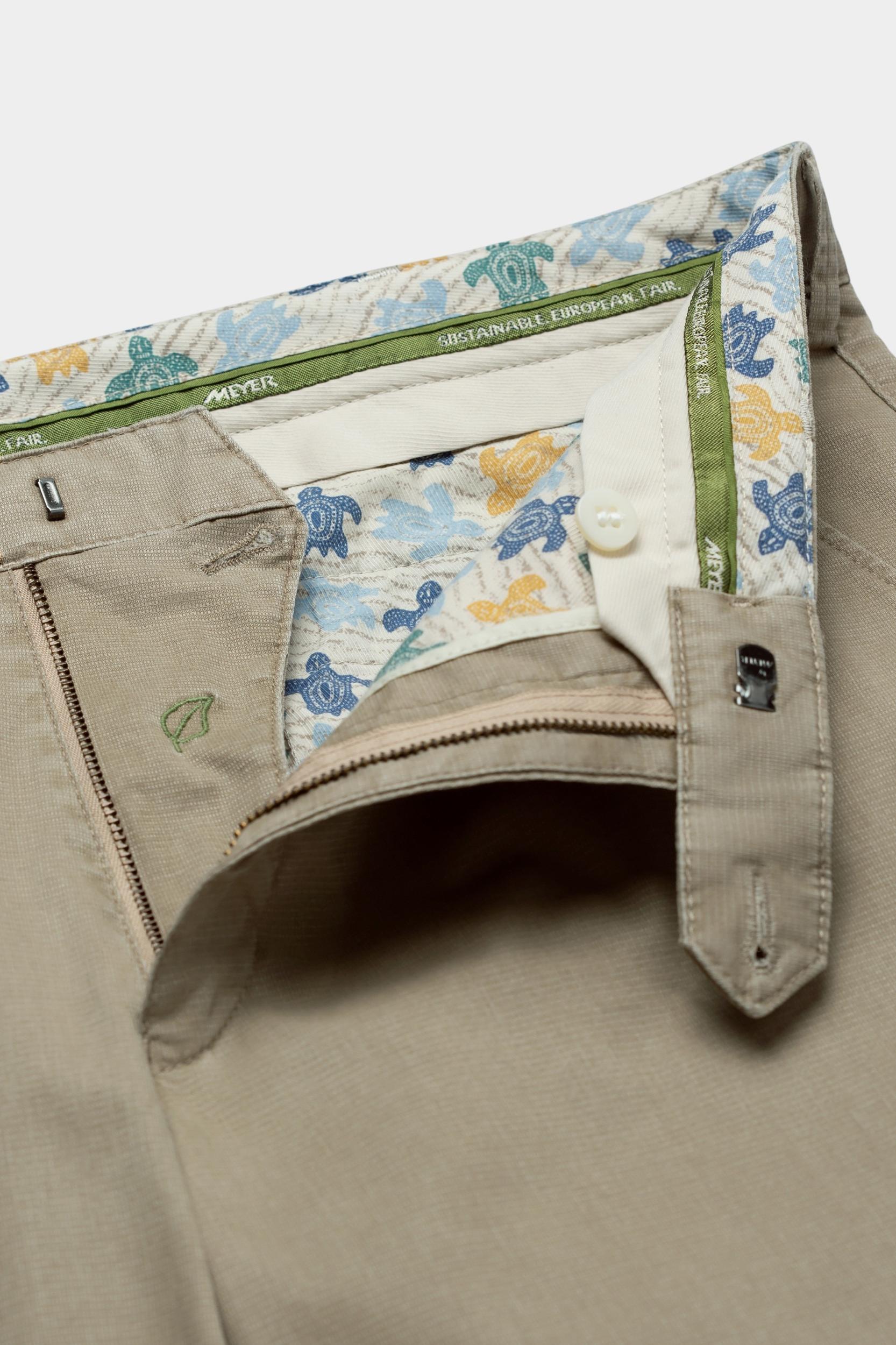 Meyer Katoenen Broek Beige ROMA Art.1-5058 1151505800/34