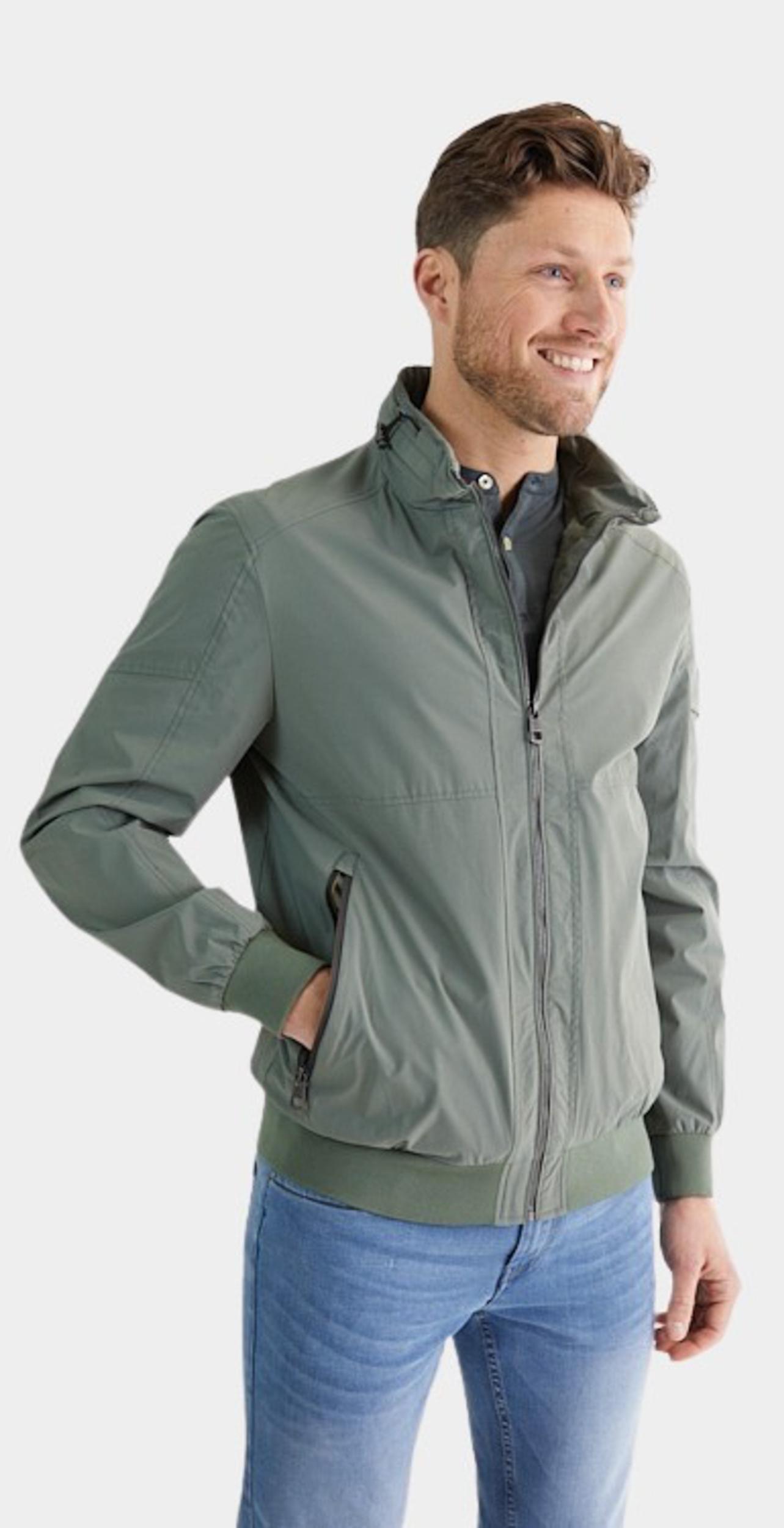 Donders 1860 Zomerjack Groen Textile Jacket 21779/640