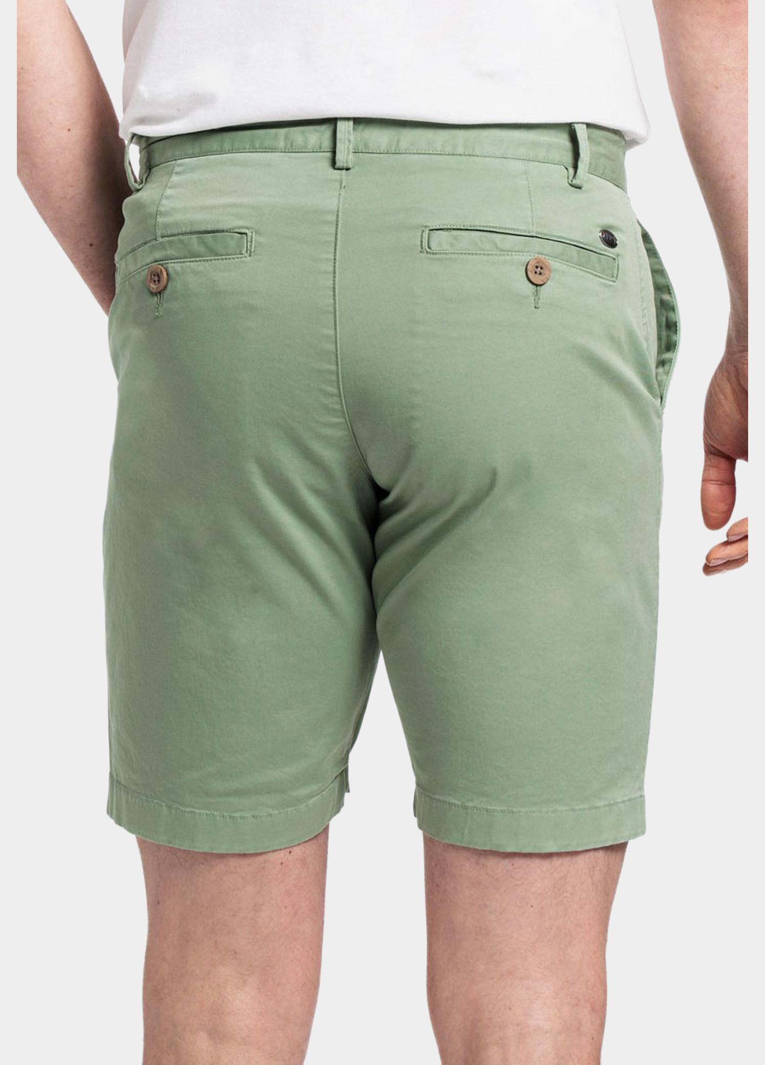 Giordano Korte Broek heren Groen Stockholm Short Garment Dyed 411115/73