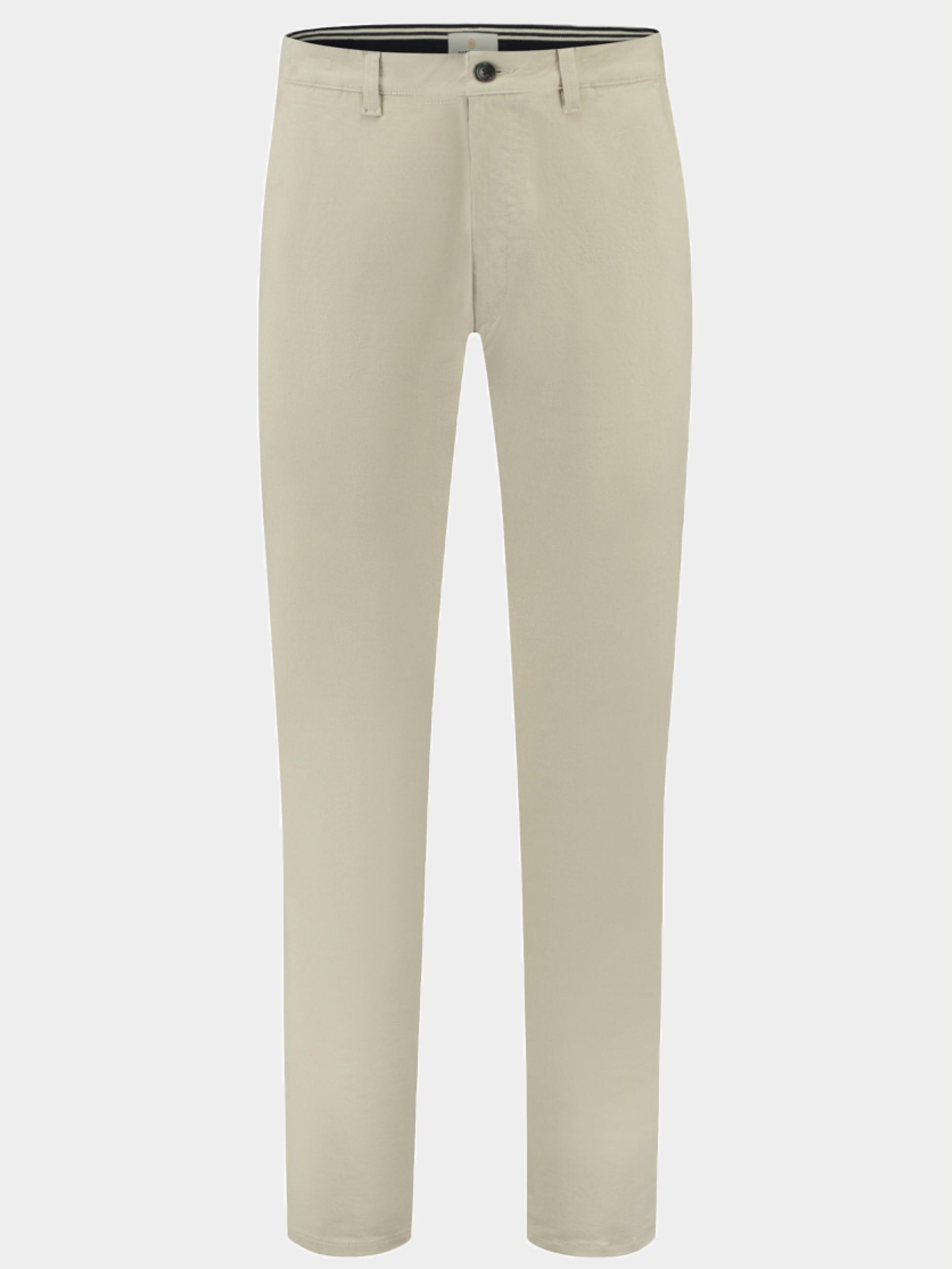 Dstrezzed Katoenen -Pocket Beige Charlie Chino Pants Stretch T -NNOS