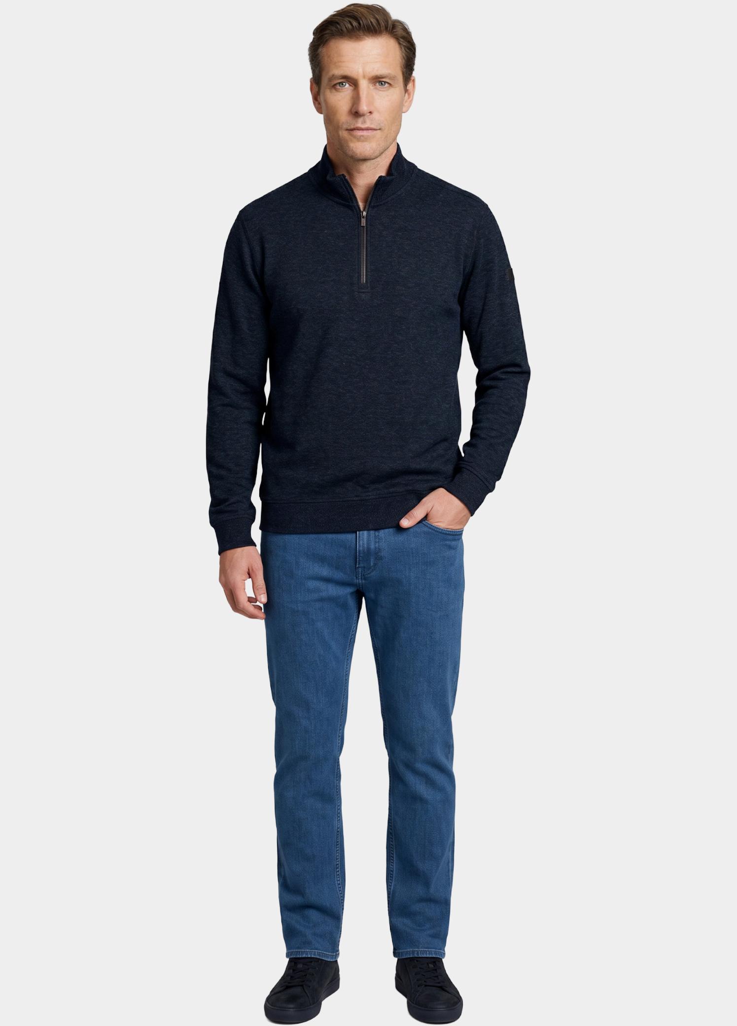 Baileys half zip sweater heren Blauw  623101/609