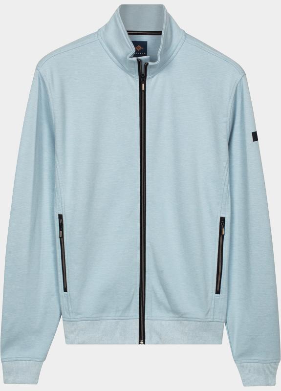 Baileys sweatvest heren Blauw Sweat Cardigan Zip  2-tone 612246/62