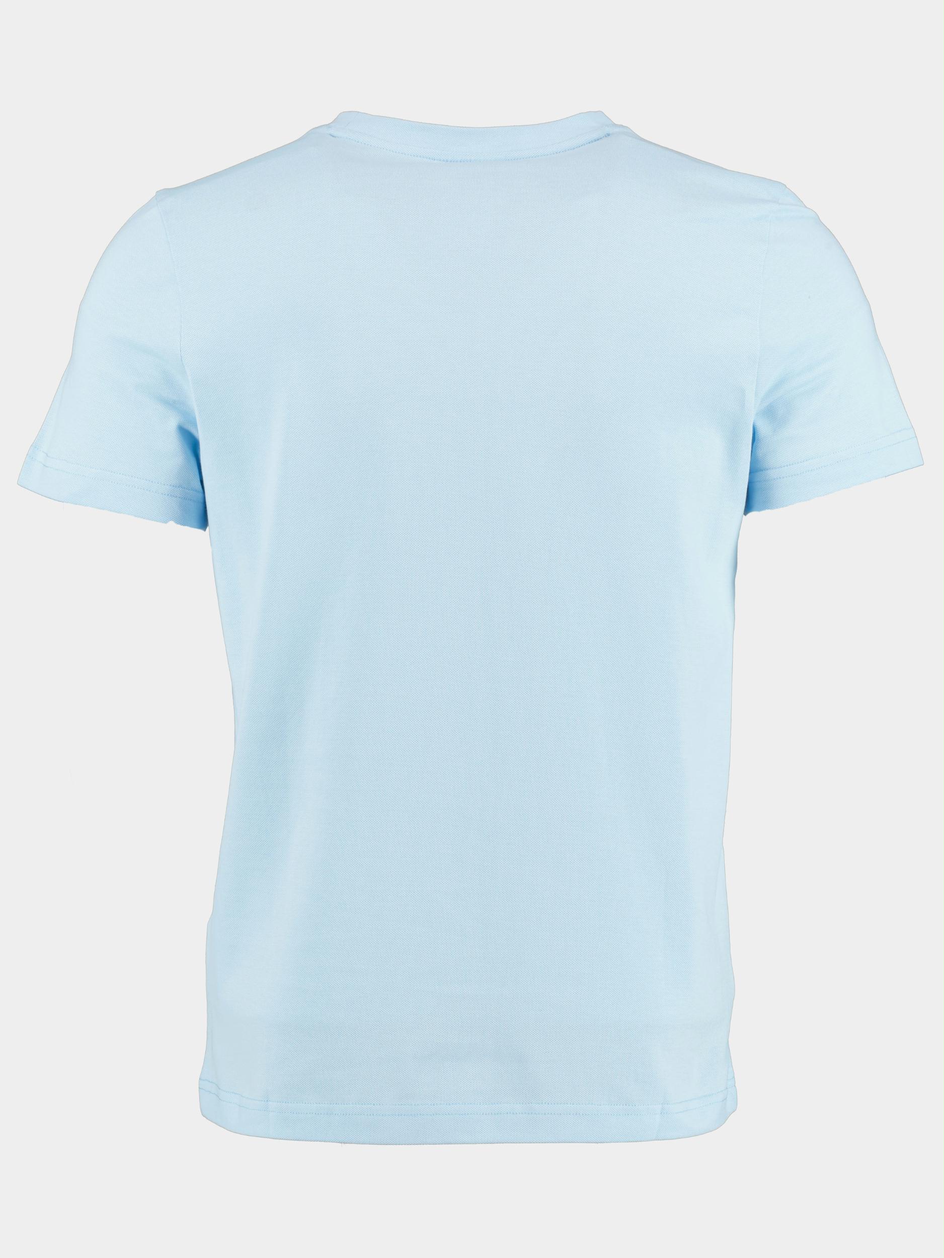 Bos Bright Blue T-shirt korte mouw Blauw Cooper T-shirt Pique 23108CO54BO/210 l.blue