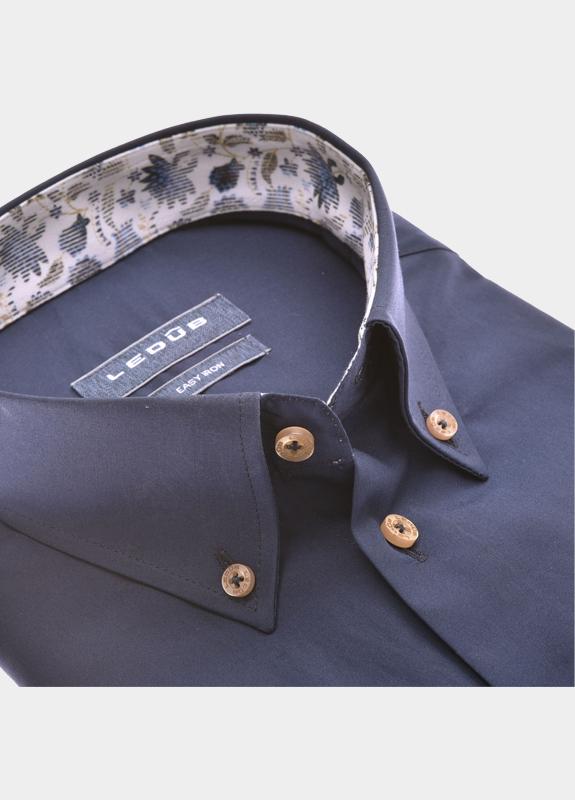 Ledub Business hemd korte mouw Blauw  0701934/190-910-000