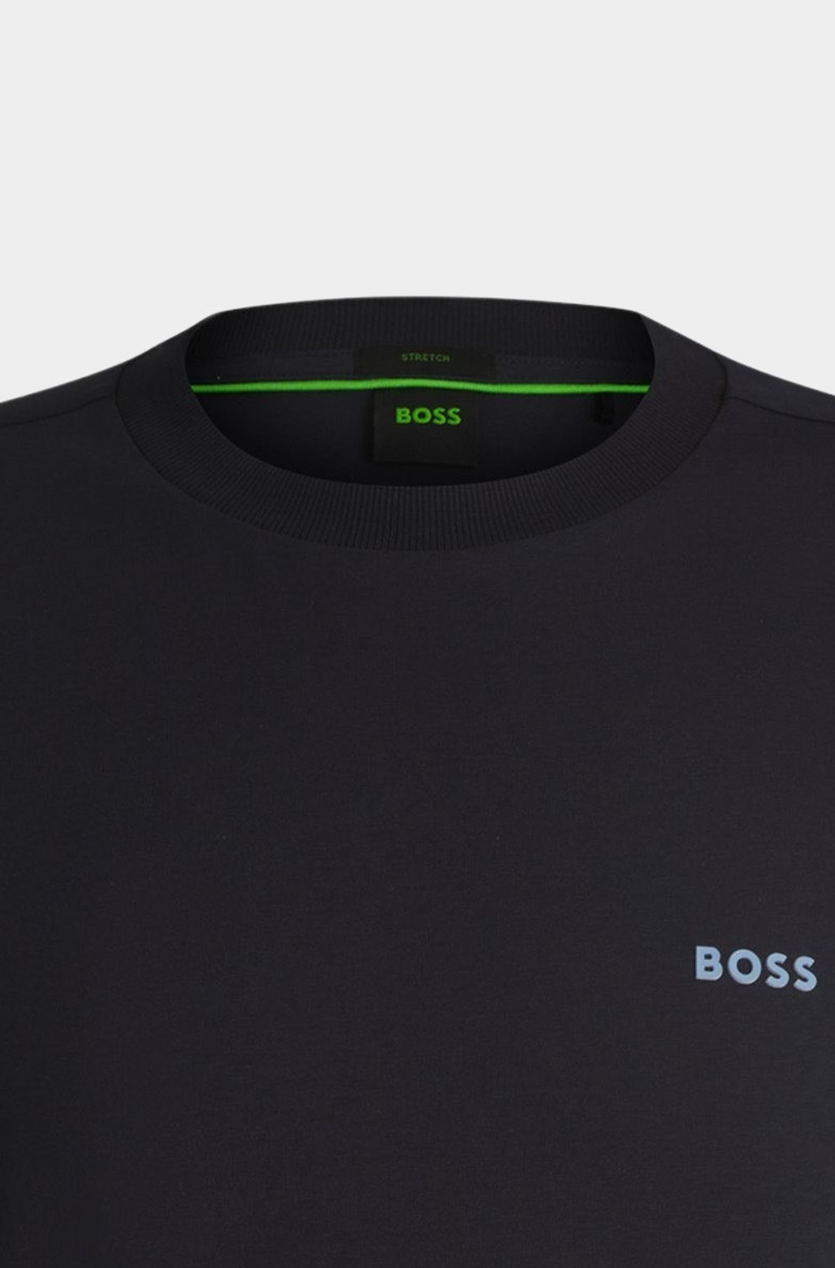 BOSS Green T-shirt korte mouw Blauw Tee 10256064 01 50506373/405