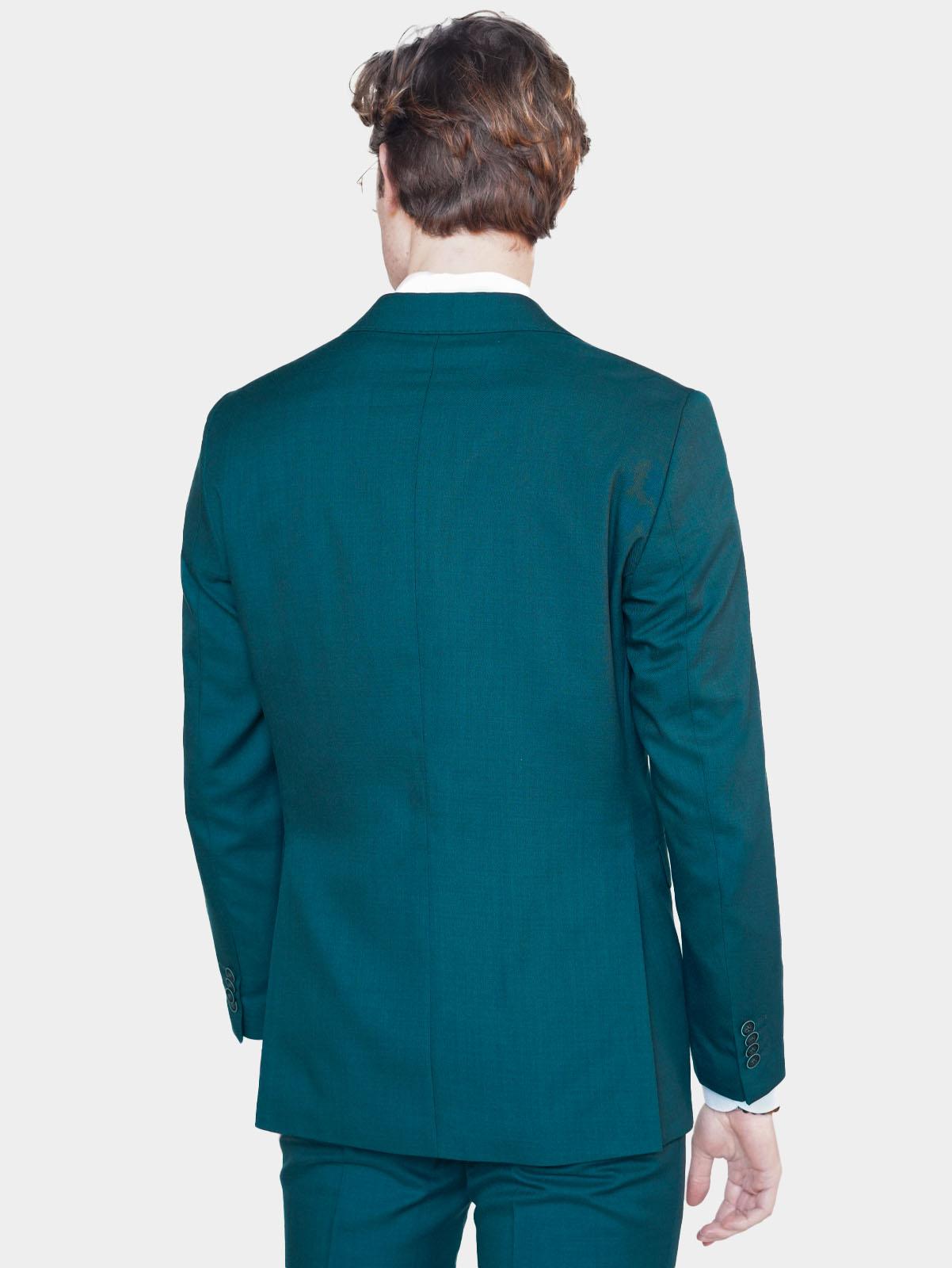 Bos Kostuum Groen Fresco Modern Fit BS20/01600