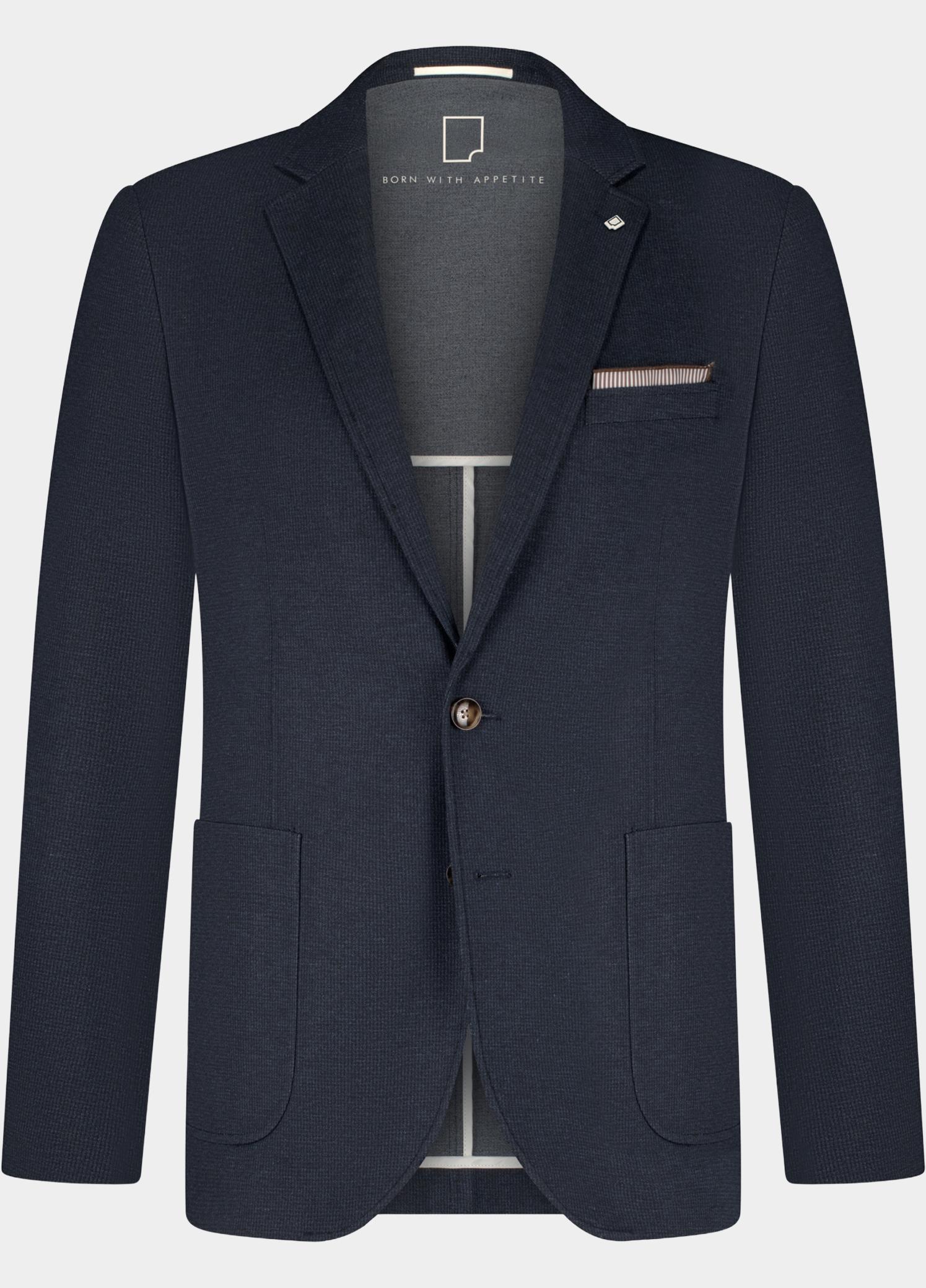 Born With Appetite Colbert Blauw Fame Jacket Drop 8 BWA263038FA61/4001
