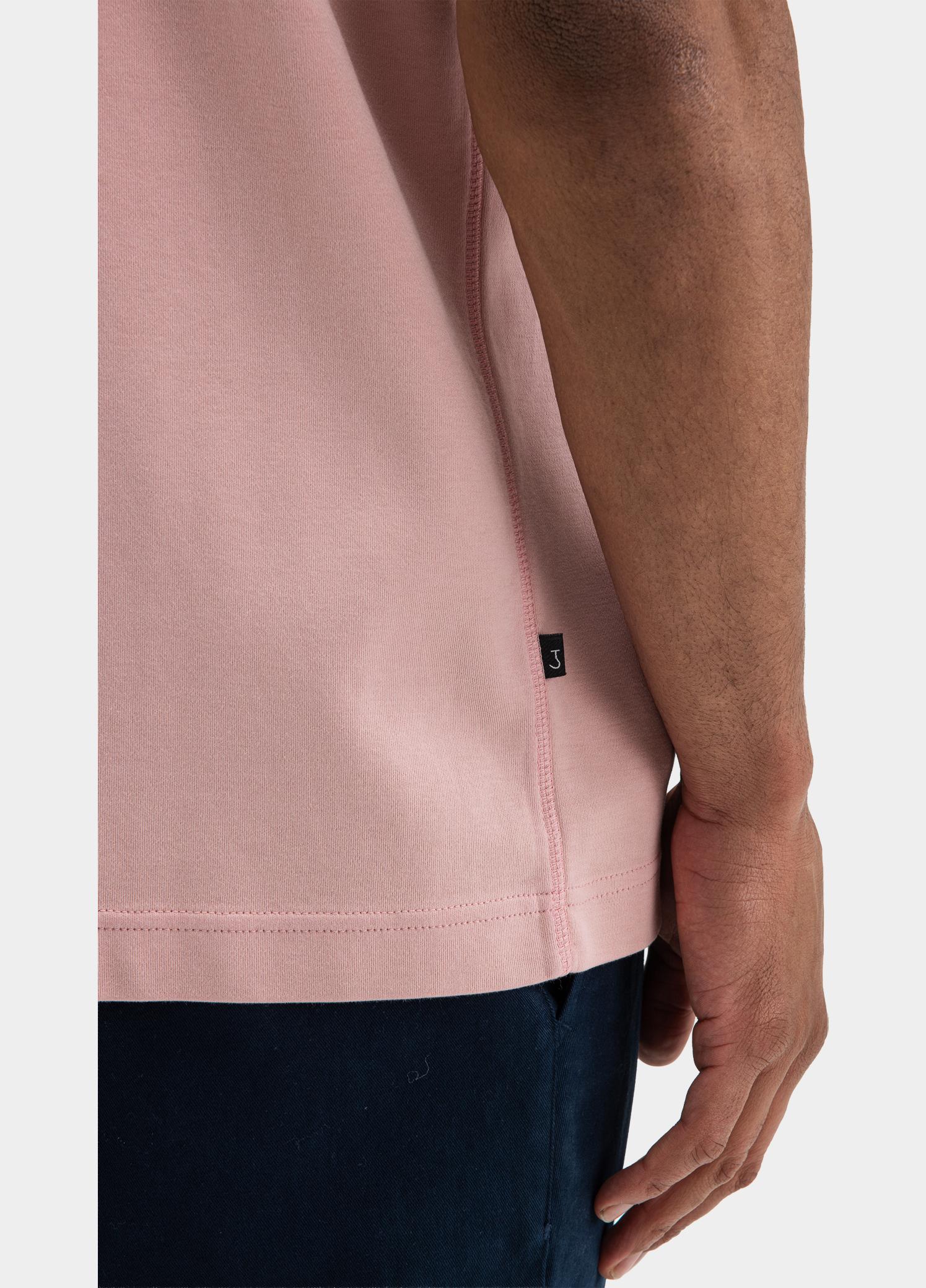 Butcher of Blue T-shirt heren Roze Mercer M2622003/515