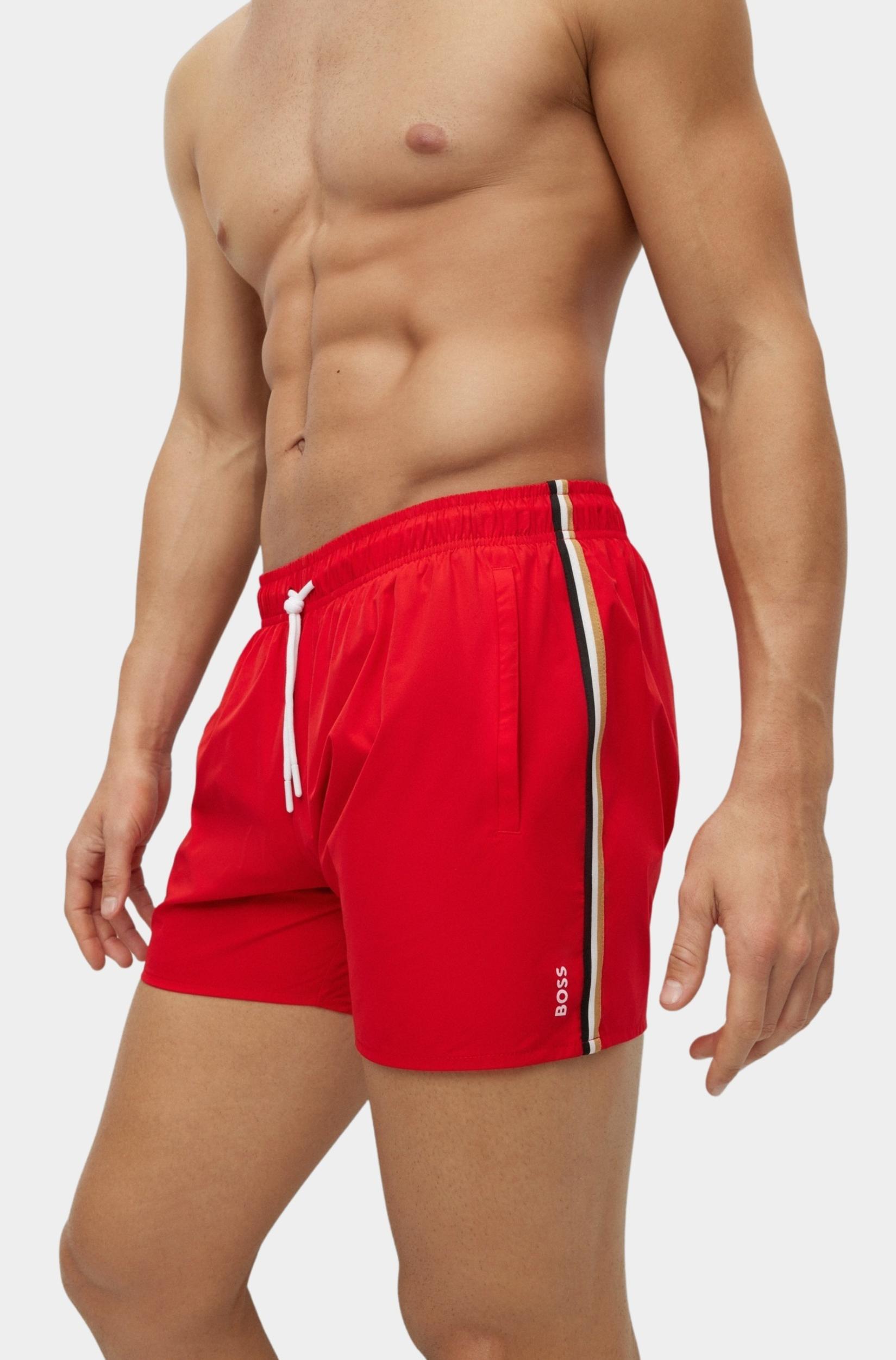 BOSS Black Zwembroek Rood Iconic 10239741 01 50491594/628