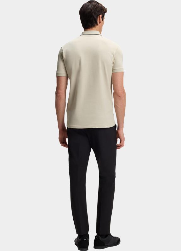 BOSS Green Polo korte mouw Beige Philix GOC 10272836 01 50555698/272