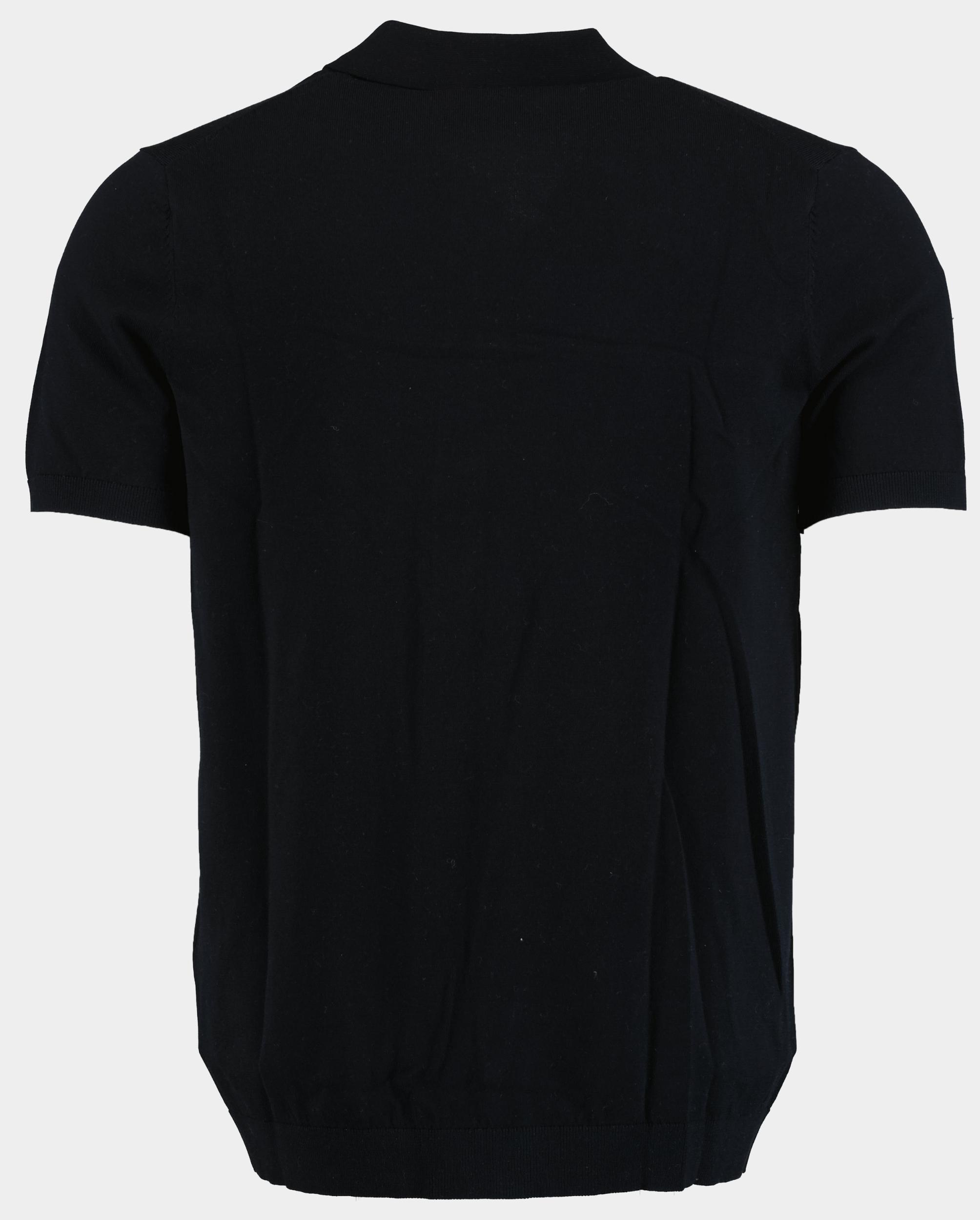 Commander Casual hemd korte mouw Blauw Strick Shirt, 1/2 Arm 213013089/607