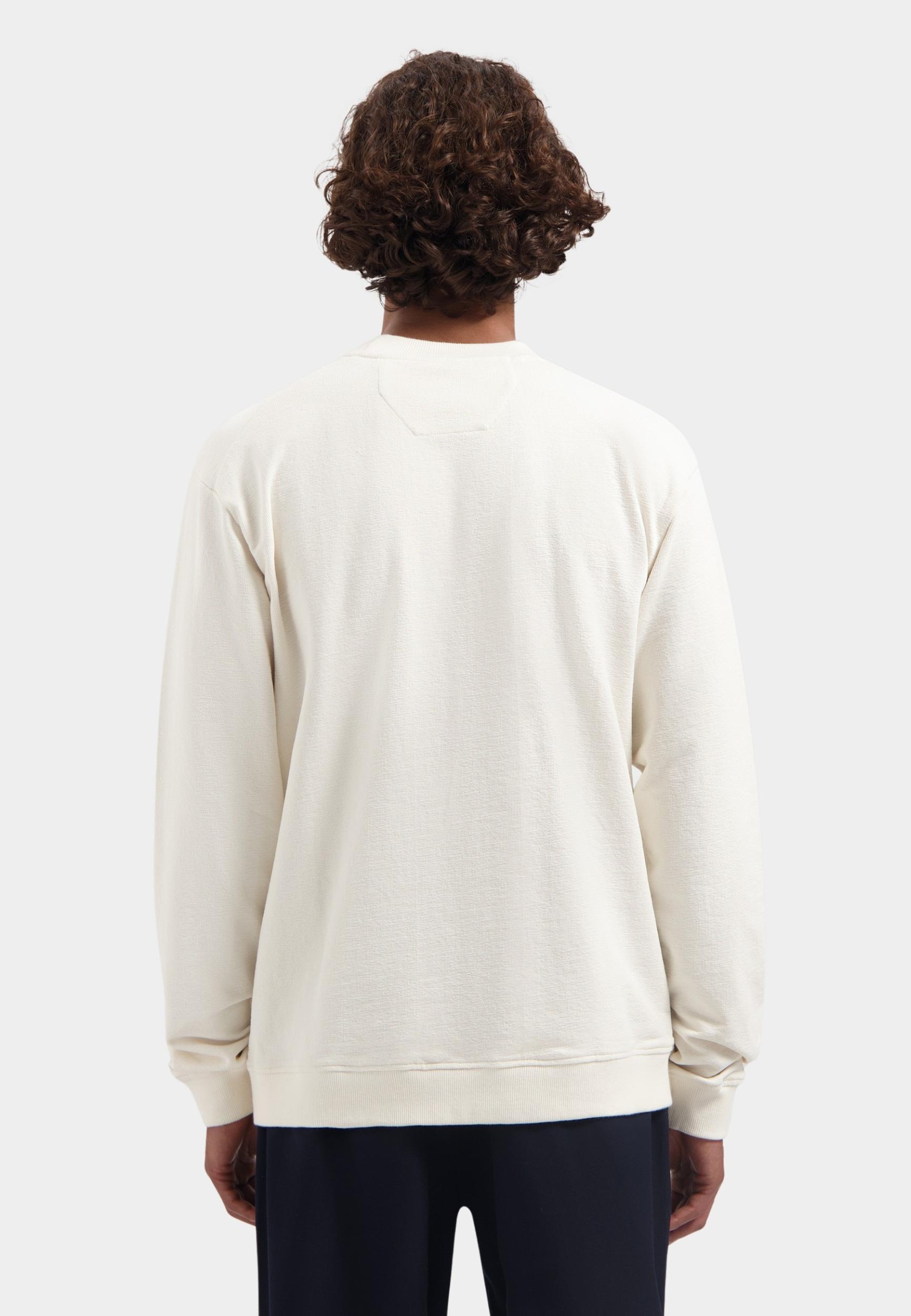 Dstrezzed Pullover Wit Lasse Crewneck 221080/102