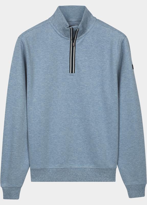 Baileys half zip sweater heren Blauw Sweatshirt 1/2 Zip 613143/64