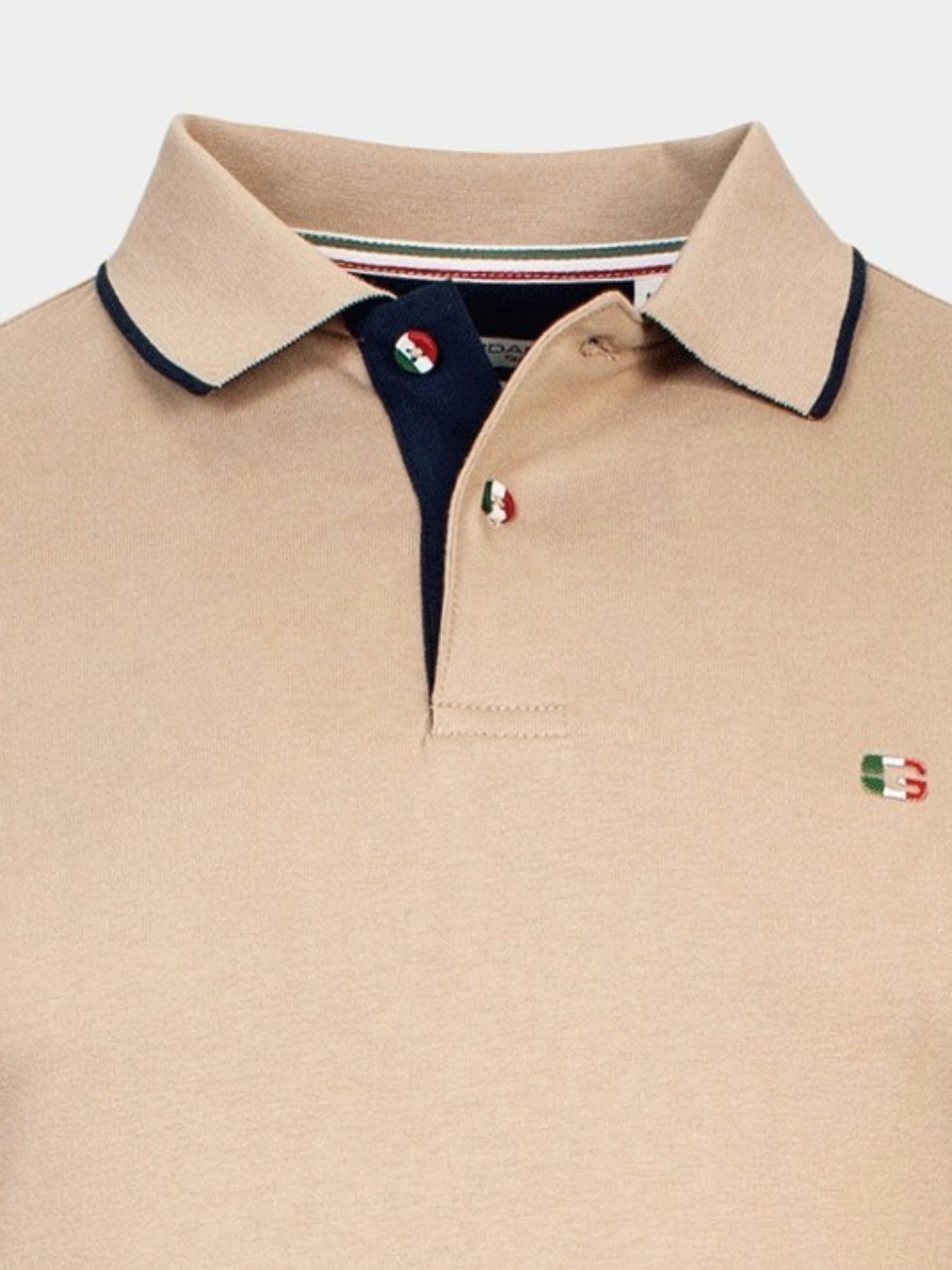 Giordano Polo korte mouw Bruin Nico 316587/81