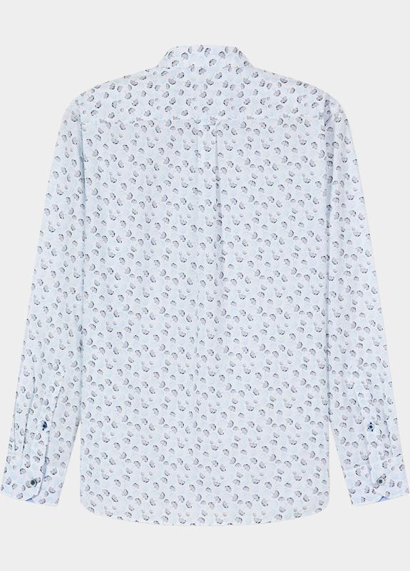 Olymp Overhemd heren Wit Casual 410084/00