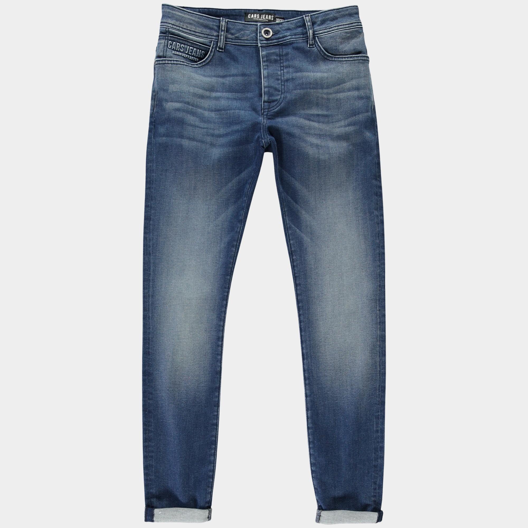 Cars Jeans 5-Pocket Jeans Blauw DUST 75528/56