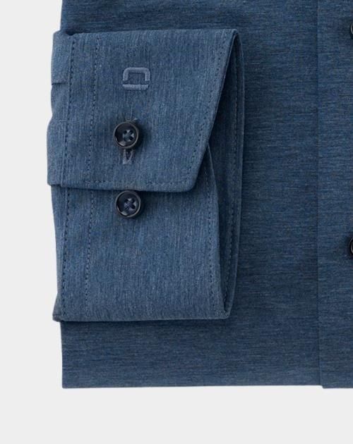 Olymp Business hemd lange mouw Blauw 1202/64 Hemden 120264/13