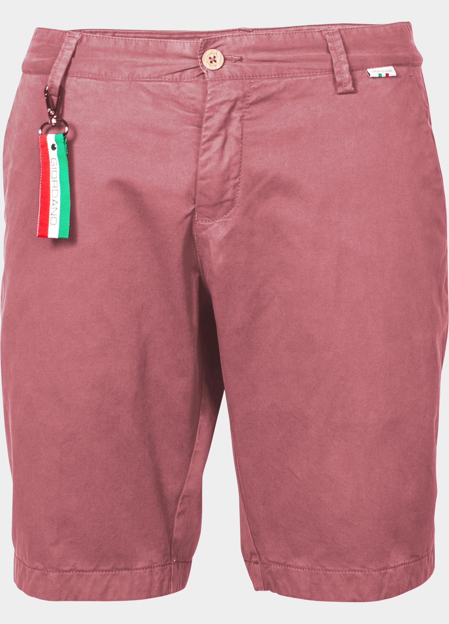 Giordano Korte Broek heren Roze Stockholm Short Garment Dyed 411115/52