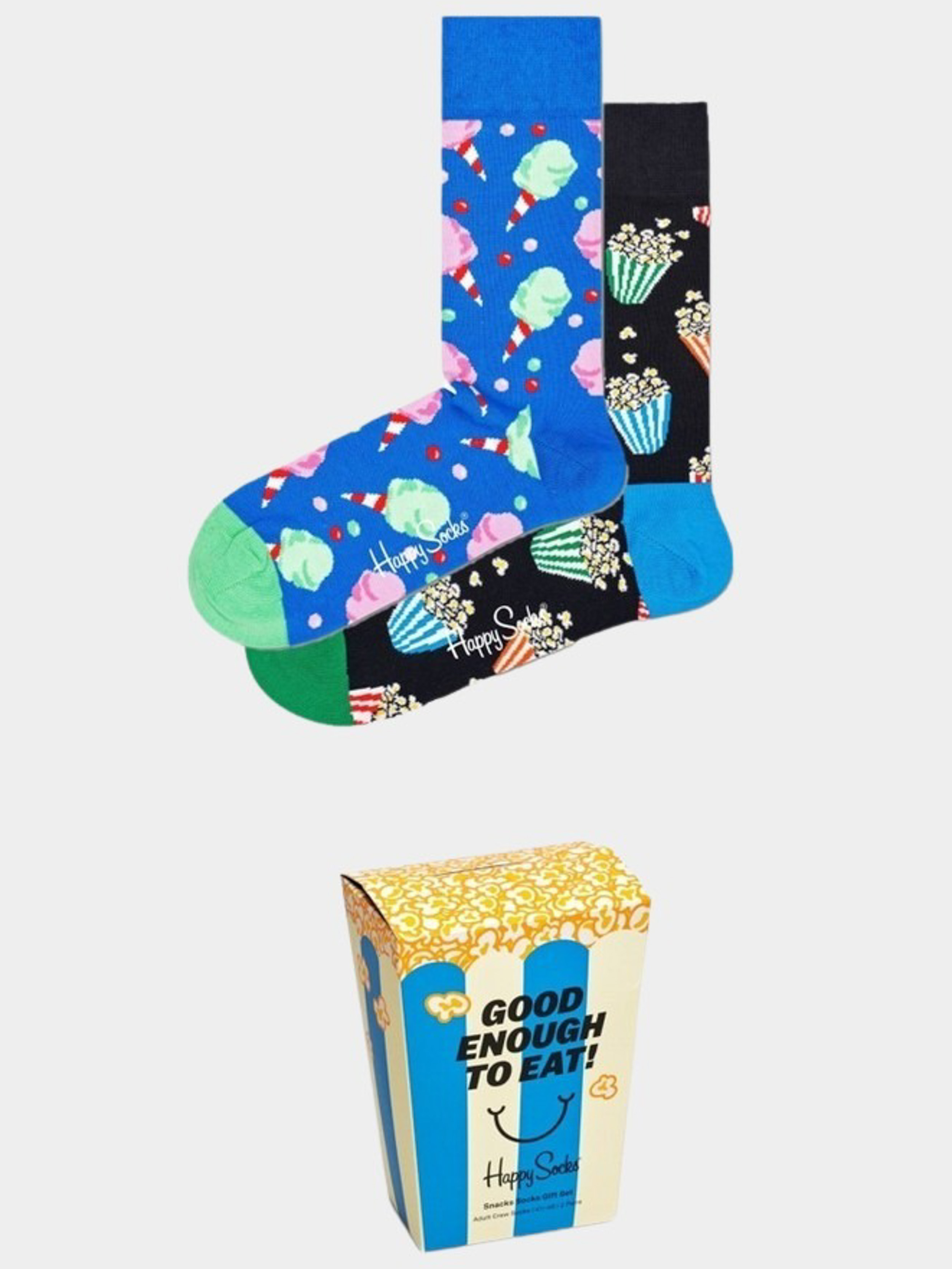 Happy Socks Sokken Multi Xnacks  Gift Box cadeaubox XSNA02/6300