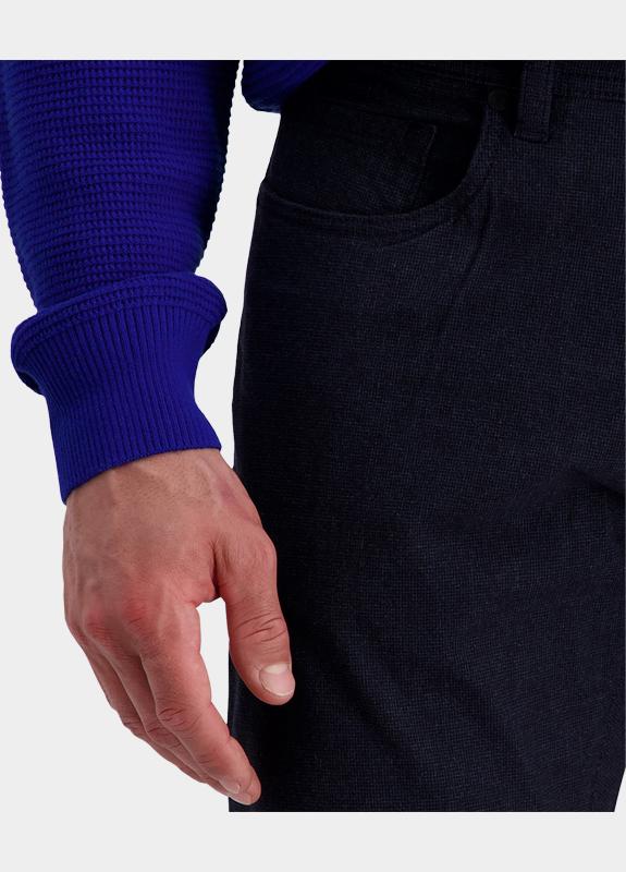 Pierre Cardin Katoenen 5-Pocket Blauw Lyon C3 34540.1074/6325