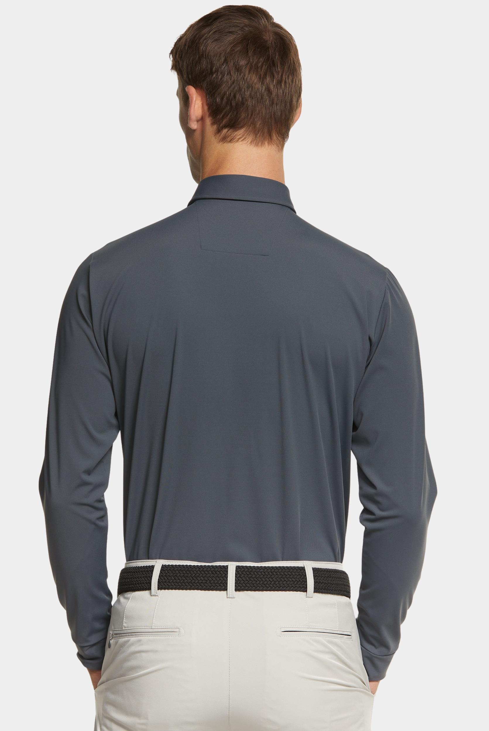 Meyer Polo lange mouw Grijs BRYSON Art.9-9007 9529900700/08