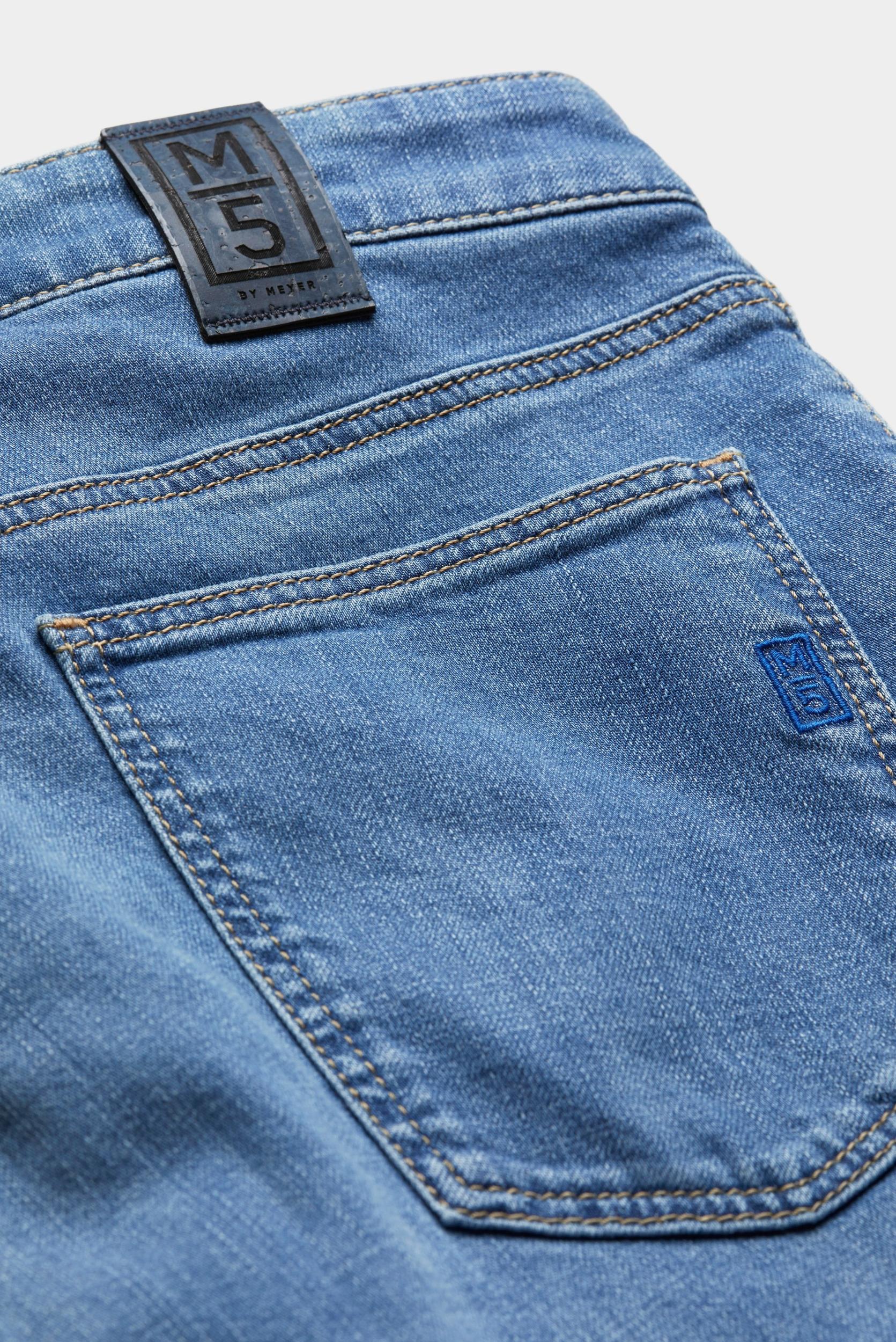Meyer Flatfront Jeans Blauw M|5 SLIM Art.9-6205 3619620500/15