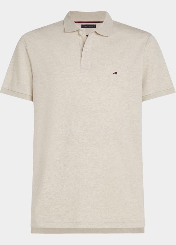 Tommy Hilfiger Polo korte mouw Beige LIQUID COTTON REG SEASONAL PO MW0MW39994/HGF