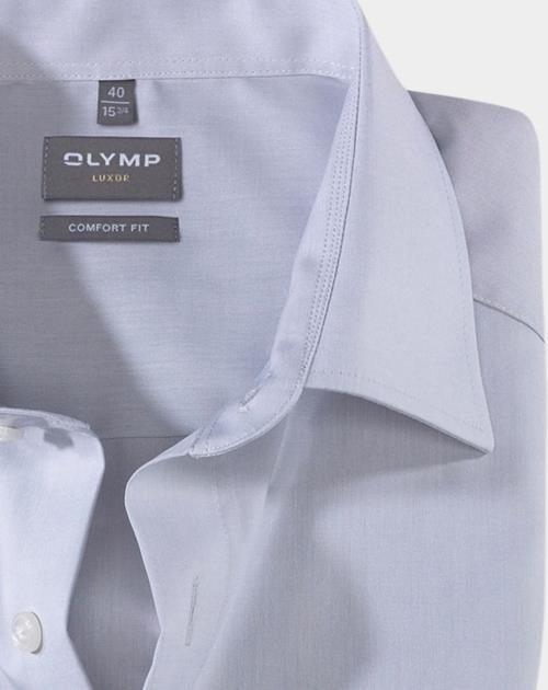 Olymp Business hemd korte mouw Grijs Luxor 513112/63