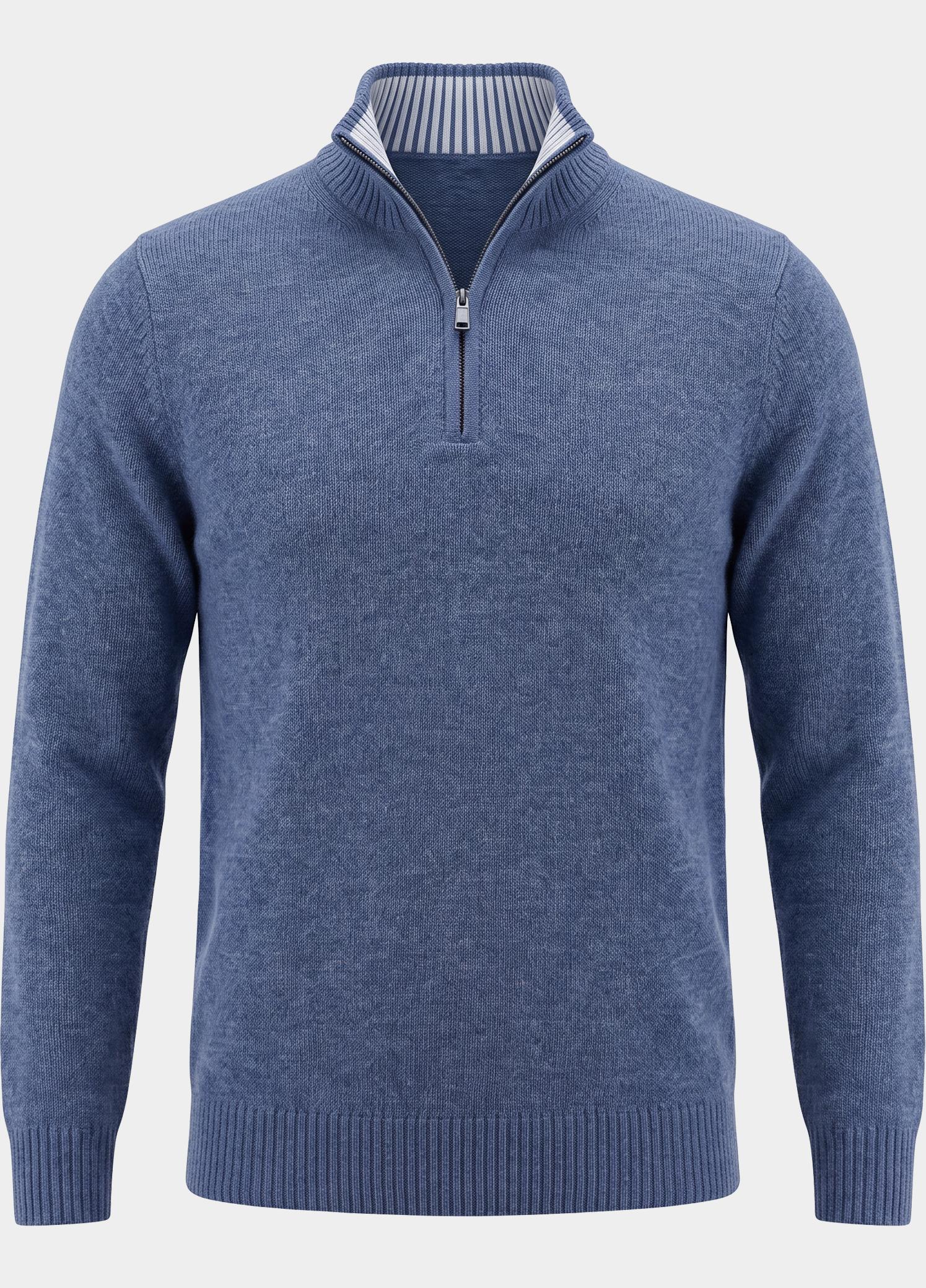 Bos Half Zip Blauw  3042900/304