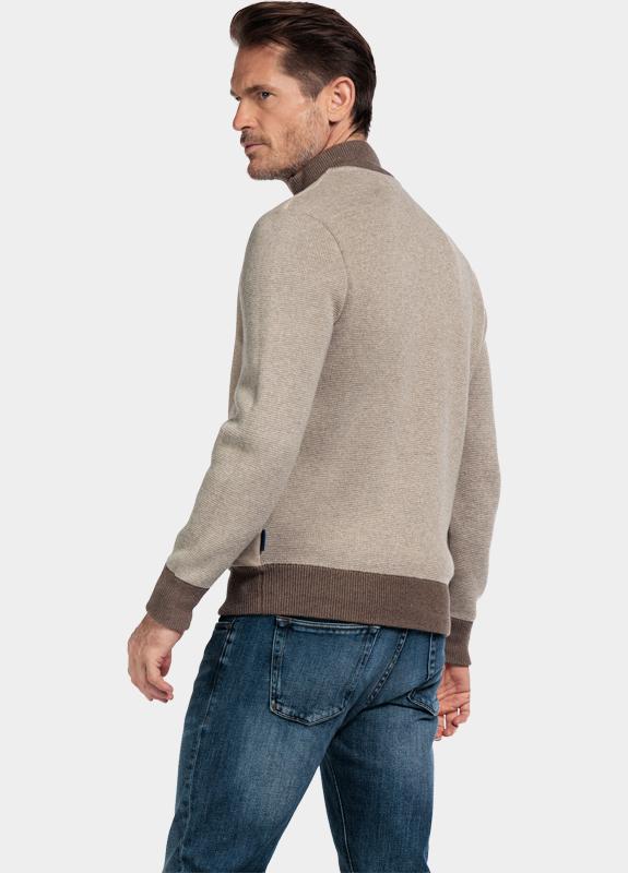 Baileys Vest Wit Cardigan Zip  front soft flan 522093/815