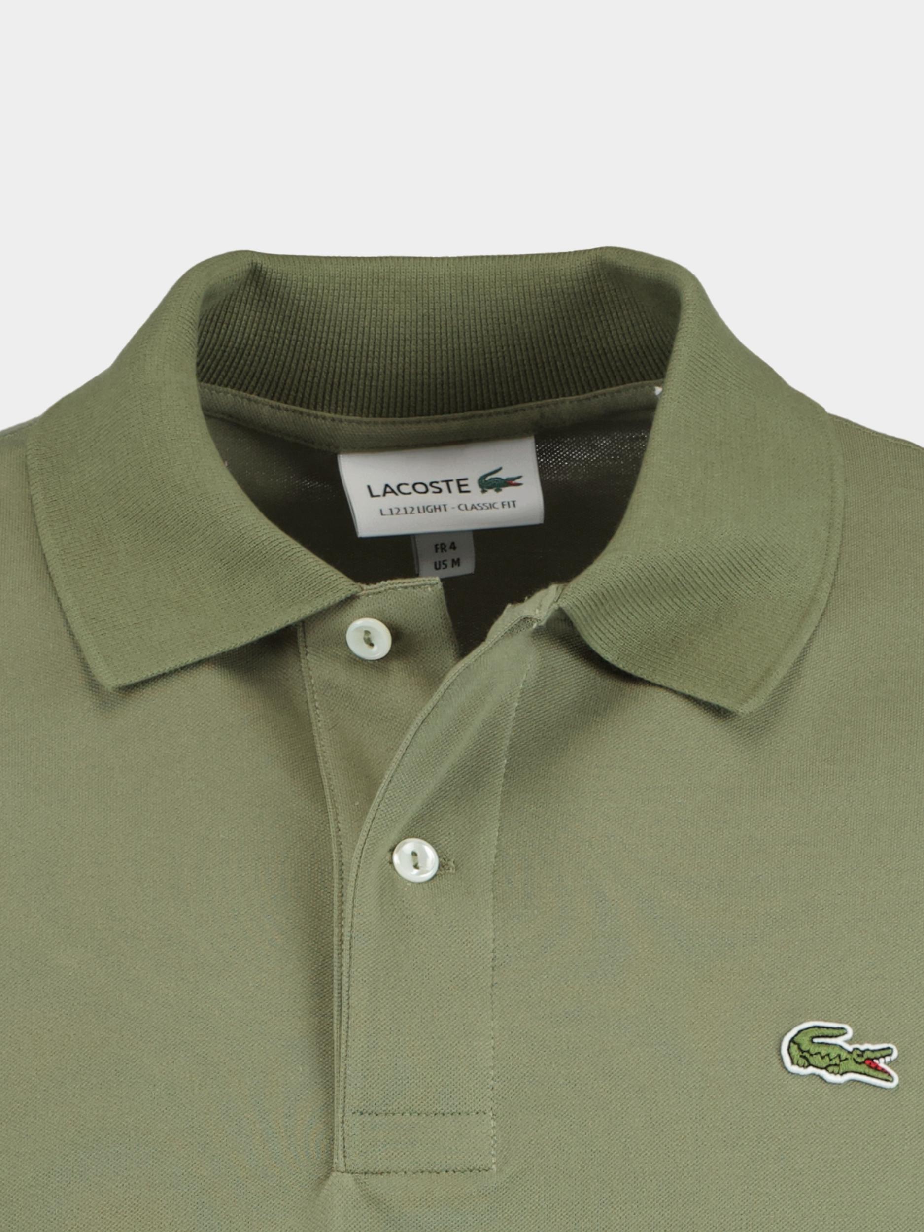 Lacoste Polo korte mouw Groen Light piqué PH9851/BMY