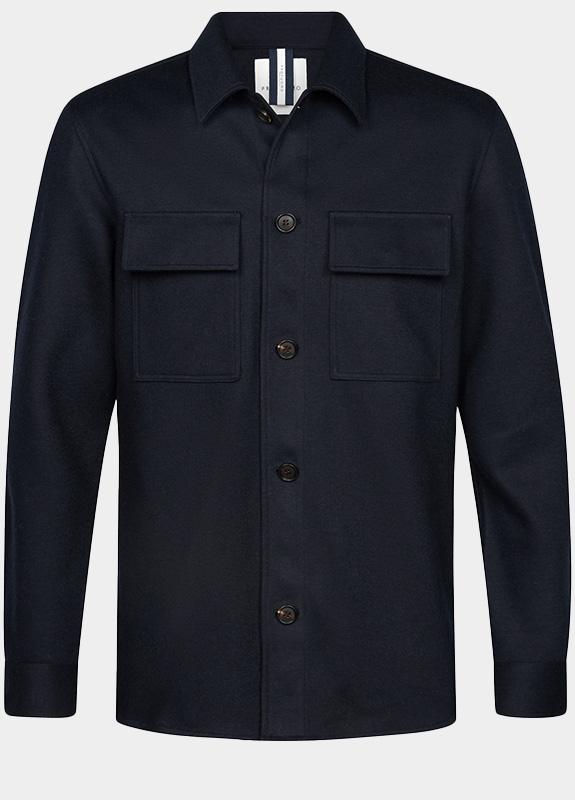 Profuomo Overshirt Blauw  PPWF30002/E