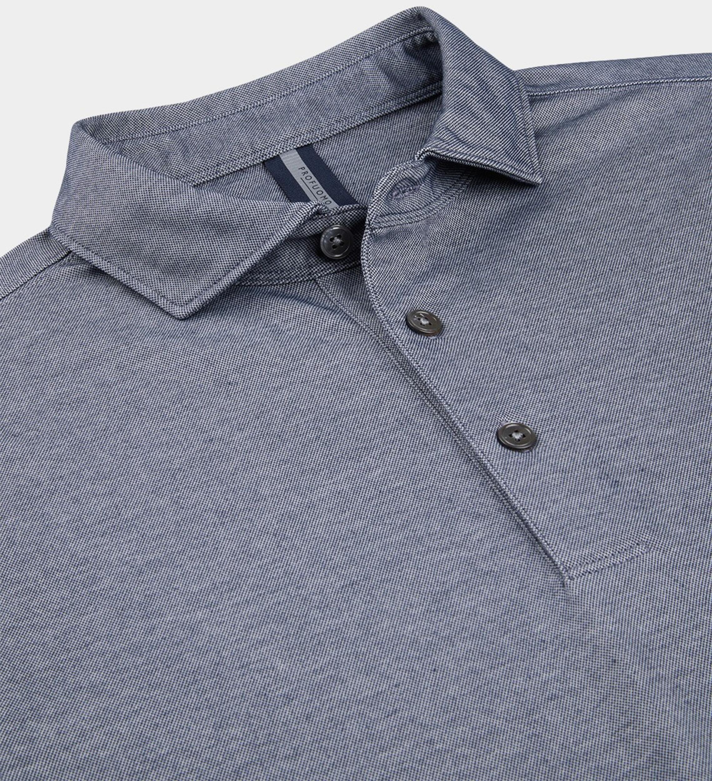 Profuomo Polo korte mouw Blauw  PPWD10022F/P