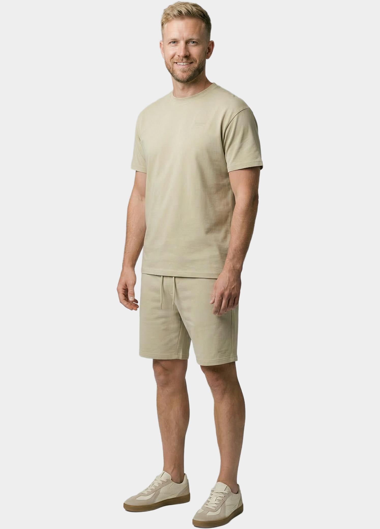 Cars Jeans T-shirt heren Beige Set Lowall 69971/83