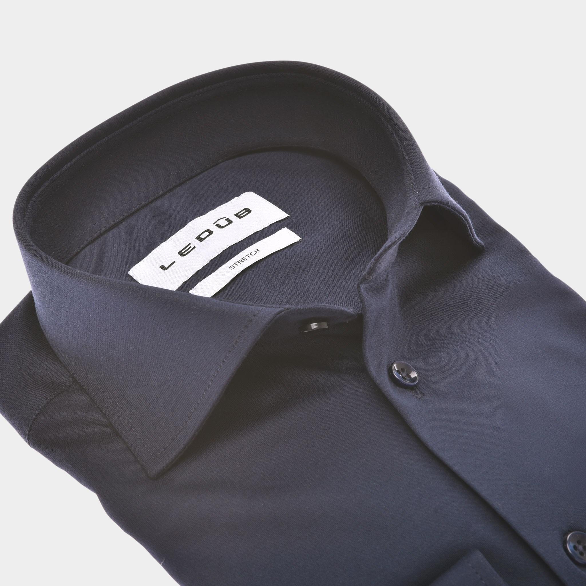 Ledub Overhemd extra lange mouw Blauw  0143002/180-000-000