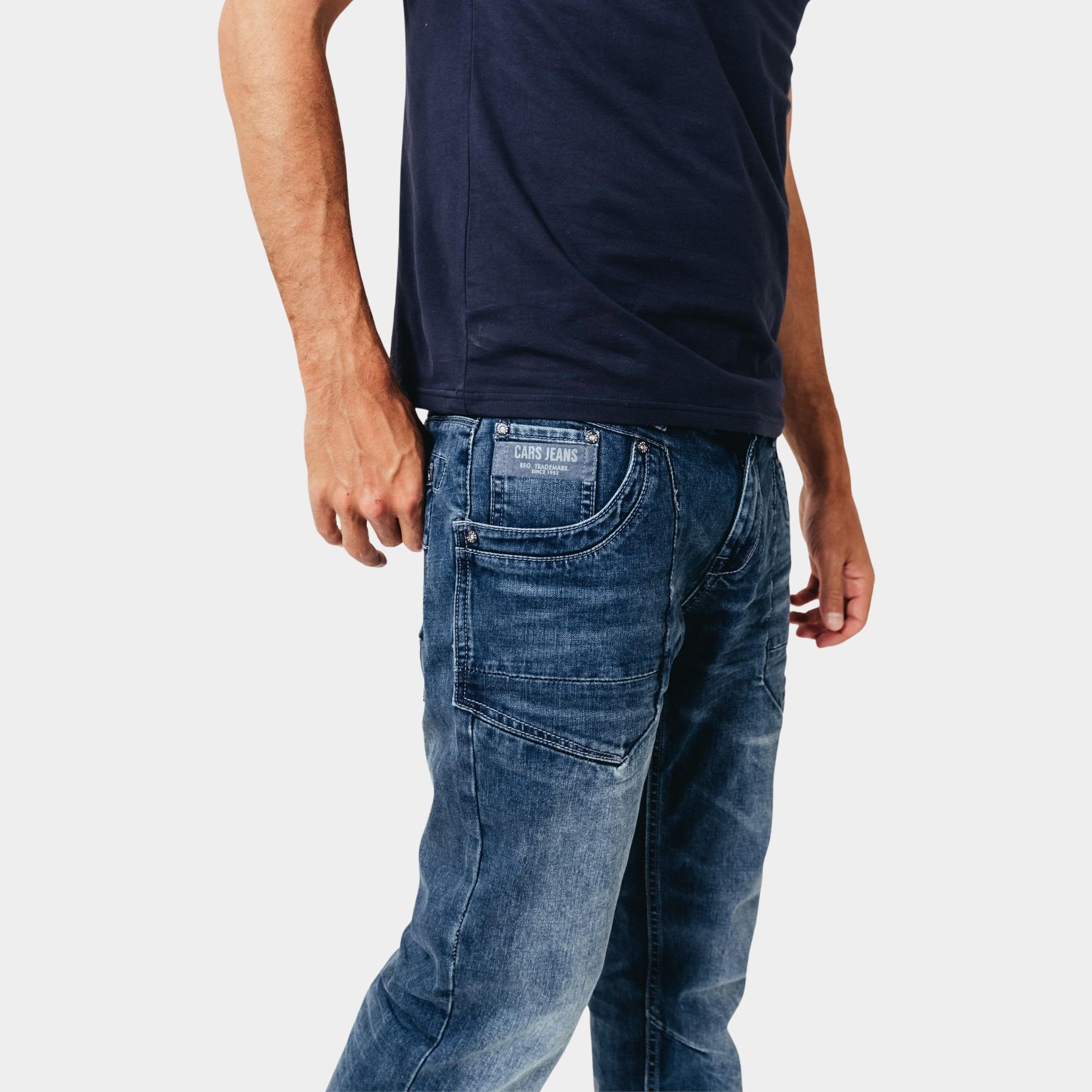 Cars Jeans 5-Pocket Jeans Blauw BEDFORD 75638/06