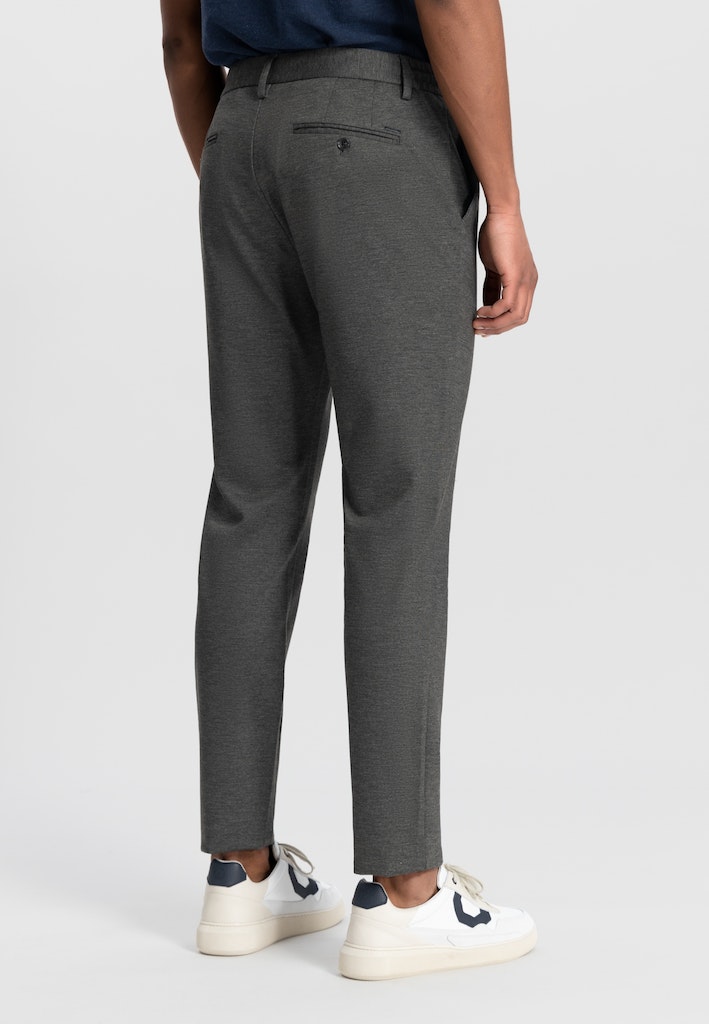 Dstrezzed Katoenen 5-Pocket Grijs Lancaster Tapered Jogger Patt 501704-NOS/830