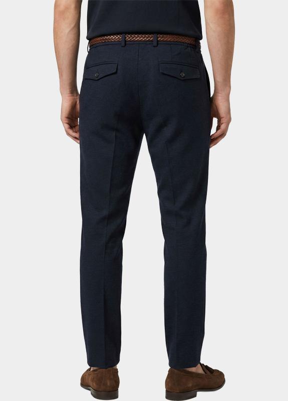 Born With Appetite Chino Blauw Pedro Jersey Pants 25304PE69/290 navy