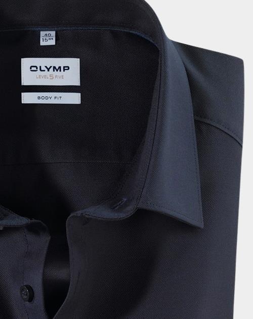 Olymp Business hemd lange mouw Blauw 0763/64 Hemden 076364/14
