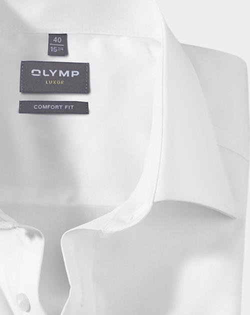 Olymp Business hemd korte mouw Wit Luxor 025412/00