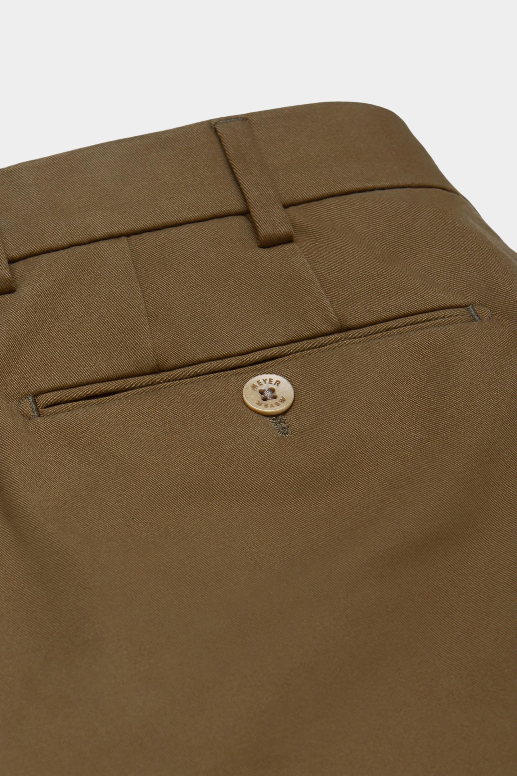 Meyer Katoenen Broek Bruin BONN Art.2-8609 1022860900/43