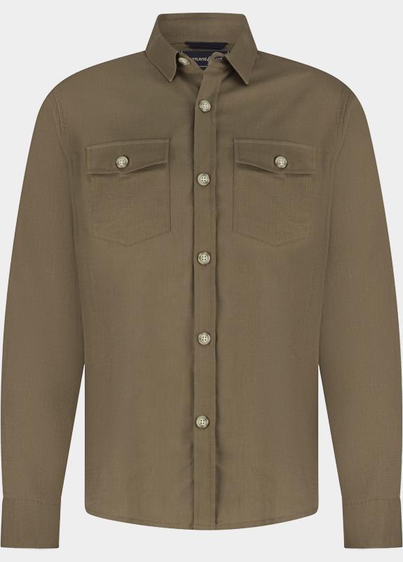 Scotland Blue Overhemd heren Bruin Xander Shirt SPE26114XA44SB/2002