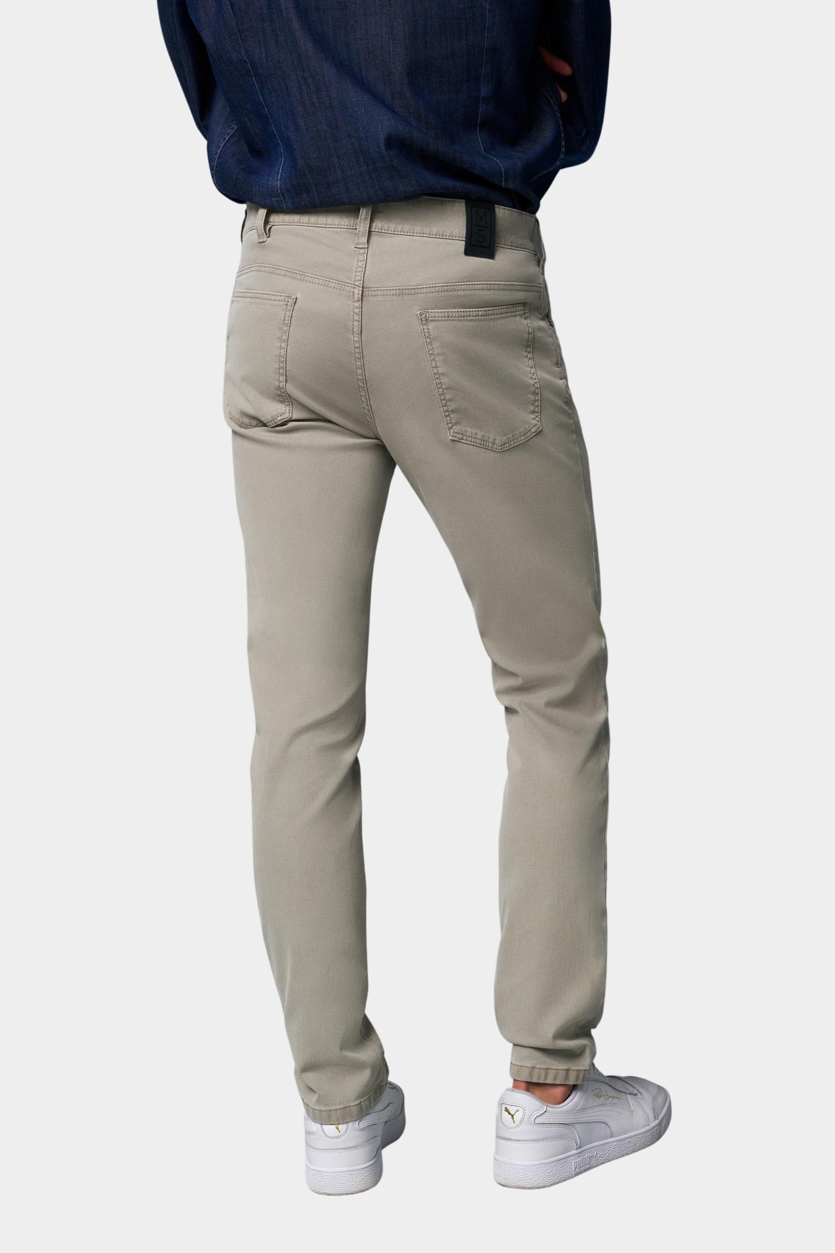Meyer Katoenen Broek Grijs SLIM Art.9-6186 3619618600/33