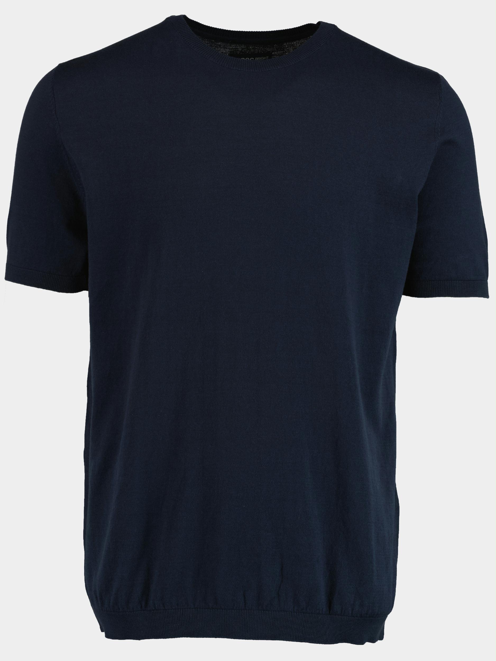 Bos Bright Blue T-shirt korte mouw Blauw  801631/05-Lacivert
