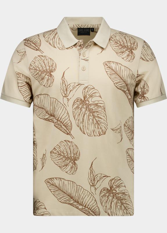 Cars Jeans Polo korte mouw Beige Trevo 61771/83